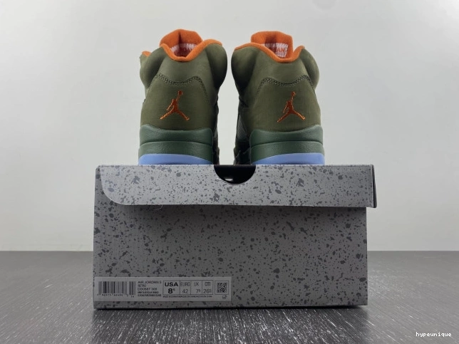 HYPE Olive DD0587-308 Air 5 Jordan 0704